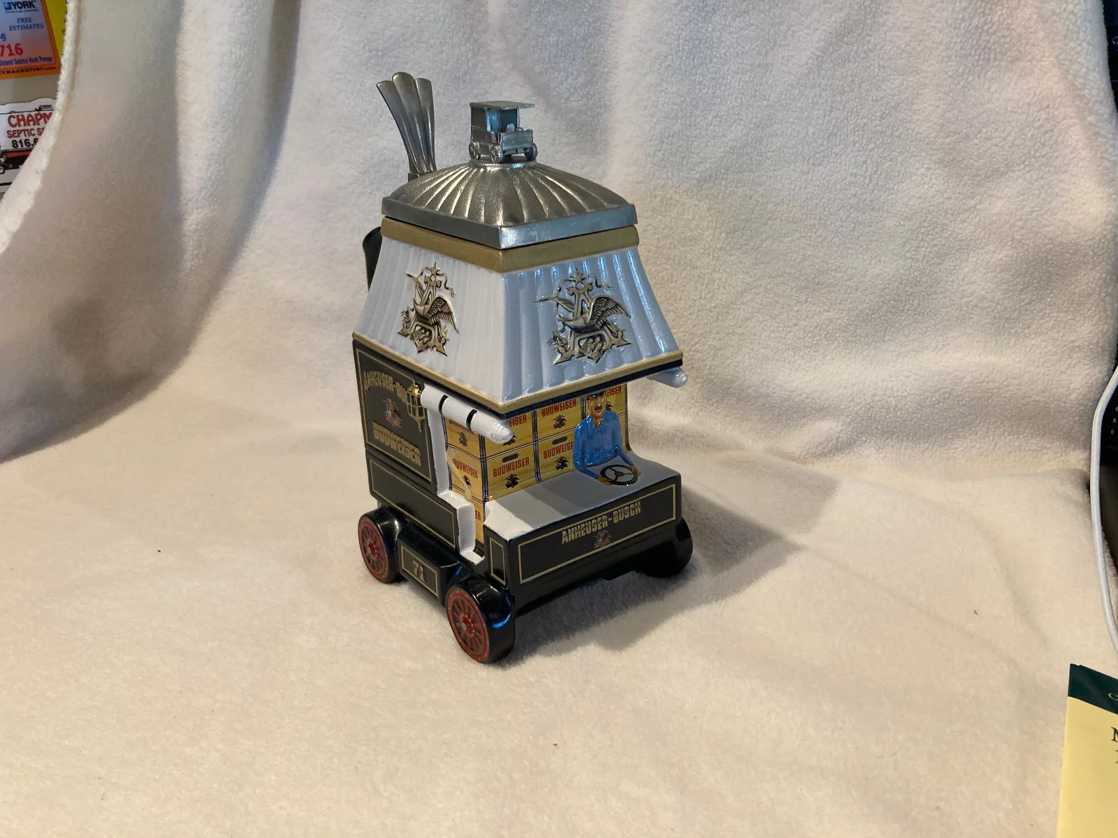 Anheuser-Busch CB8 Collector Club “Early Delivery Days” Stein 3