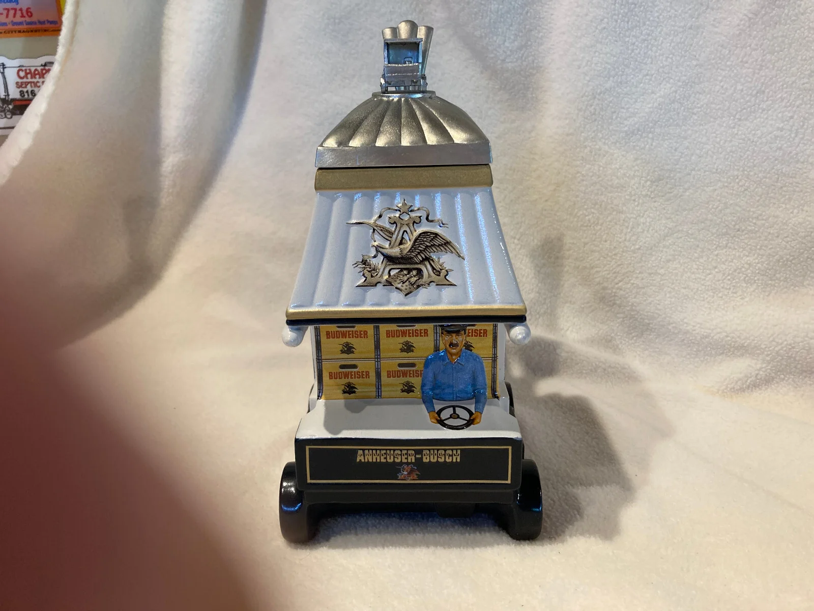 Anheuser-Busch CB8 Collector Club “Early Delivery Days” Stein 4